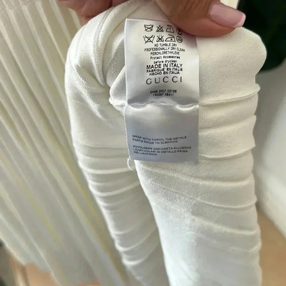 GUCCI SZ S IVORY Classy Elegant Mini Dress - Picture 8 of 9